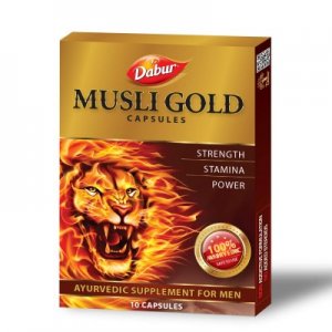 Dabur Musli Gold Capsule - 10 Capsules