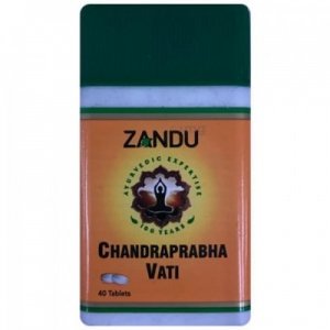 Zandu Chandraprabha Vati - 40 Tablets
