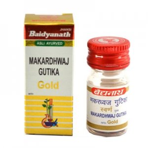 Baidyanath Makardhwaj Gutika (Gold) - 1 gm