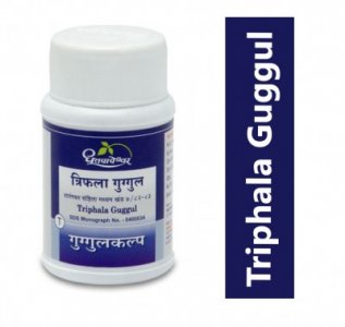Dhootapapeshwar Triphala Guggul - 1000 Tablets
