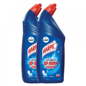 Harpic Disinfectant Toilet Cleaner Liquid, Original - 1 L (Pack of 2)
