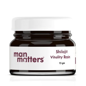 Man Matters Original Himalayan Shilajit Resin with Ashwagandha, Gokshura & Safed Musli