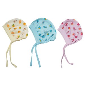 Cute Landings® New Born Baby Boys and Girls Soft Thermal Cotton Knot Cap