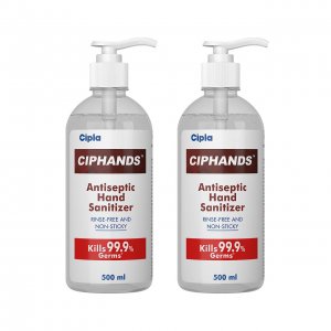 Cipla Ciphands Antiseptic Instant Protection Hand Sanitizer