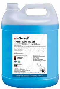 HI-GENIE® GMP & ISO Certified 5 Litre Hand Sanitizer
