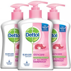 Dettol Liquid Handwash Dispenser Bottle Pump -  Skincare Moisturizing Hand Wash