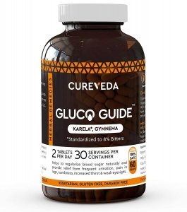 Cureveda™ Herbal Gluco Guide For Endocrine Health & Diabetes Control