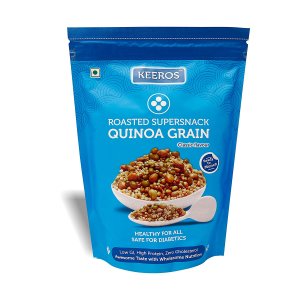 Keeros Quinoa Grain Super Snack for Diabetics - Sugar Free, Low Glycemic Index