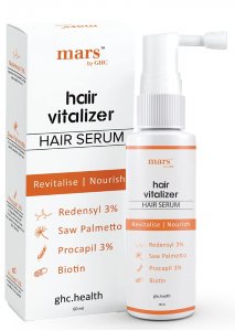 Mars By GHC Hair Vitalizer With 3% Redensyl, Procapil, Saw Palmetto & Biotin